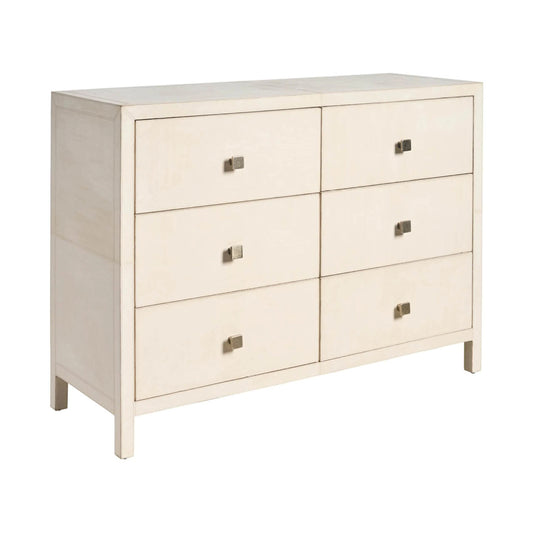 003 SI-2627662 | Primary Silo | Modern Lira 6-Drawer Dresser by Universal Furniture in grey leather. Made from unique in a unique style.