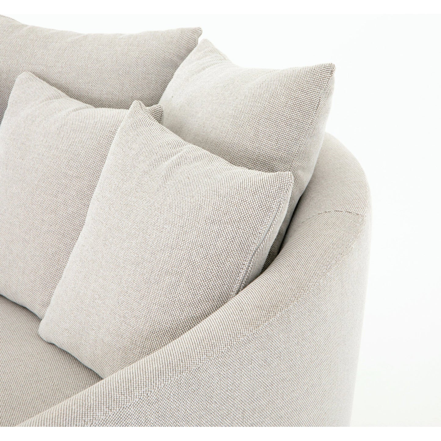 038 SR-809847 | Closeup | Chloe Media Lounger by Four Hands. Made from unique in a modern style.