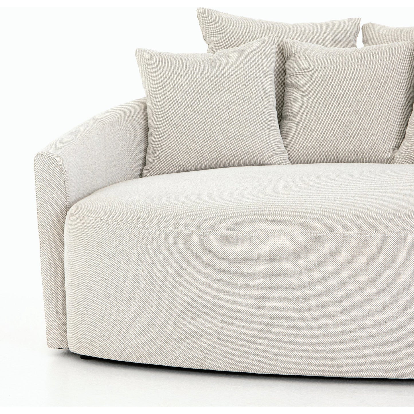 040 SR-809847 | Closeup | Chloe Media Lounger by Four Hands. Made from unique in a modern style.