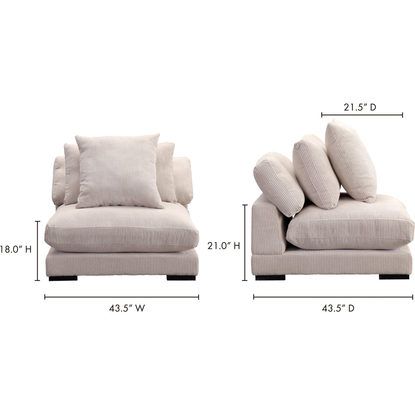 021 SR-907432 | Lifestyle | Tumble Slipper Chair by Moe's Home Collection. Made from unique in a modern style.