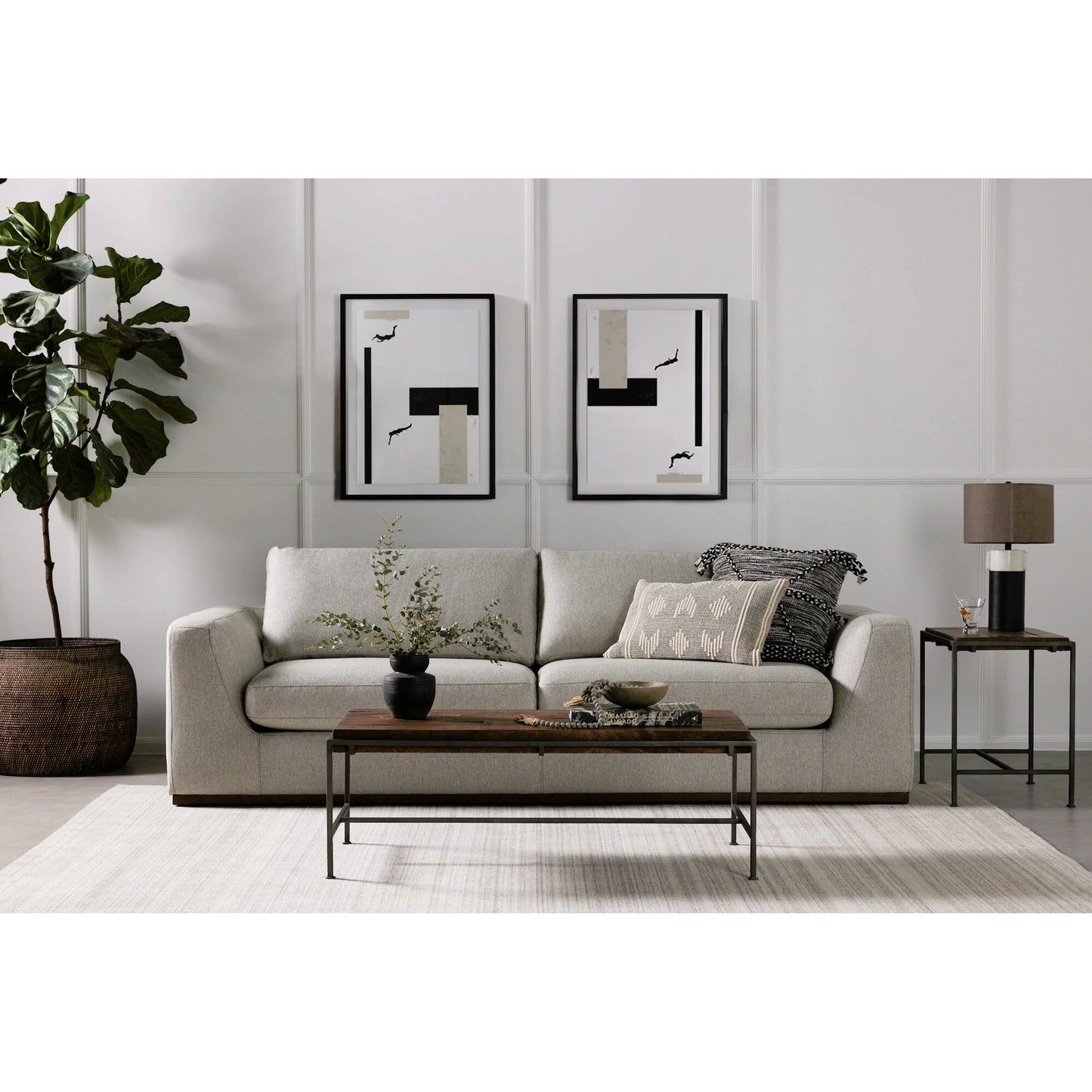 108 SR-368941 | Lifestyle | Colt Sofa by Four Hands. Made from unique in a modern style.