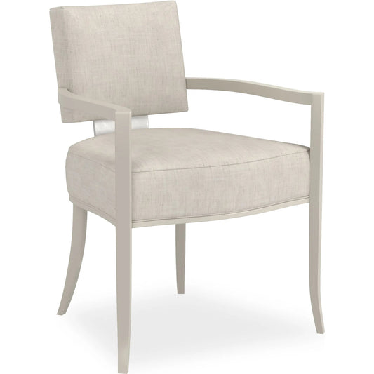 Reserved Seating Arm Chair by Caracole. Made from unique in a transitional style.