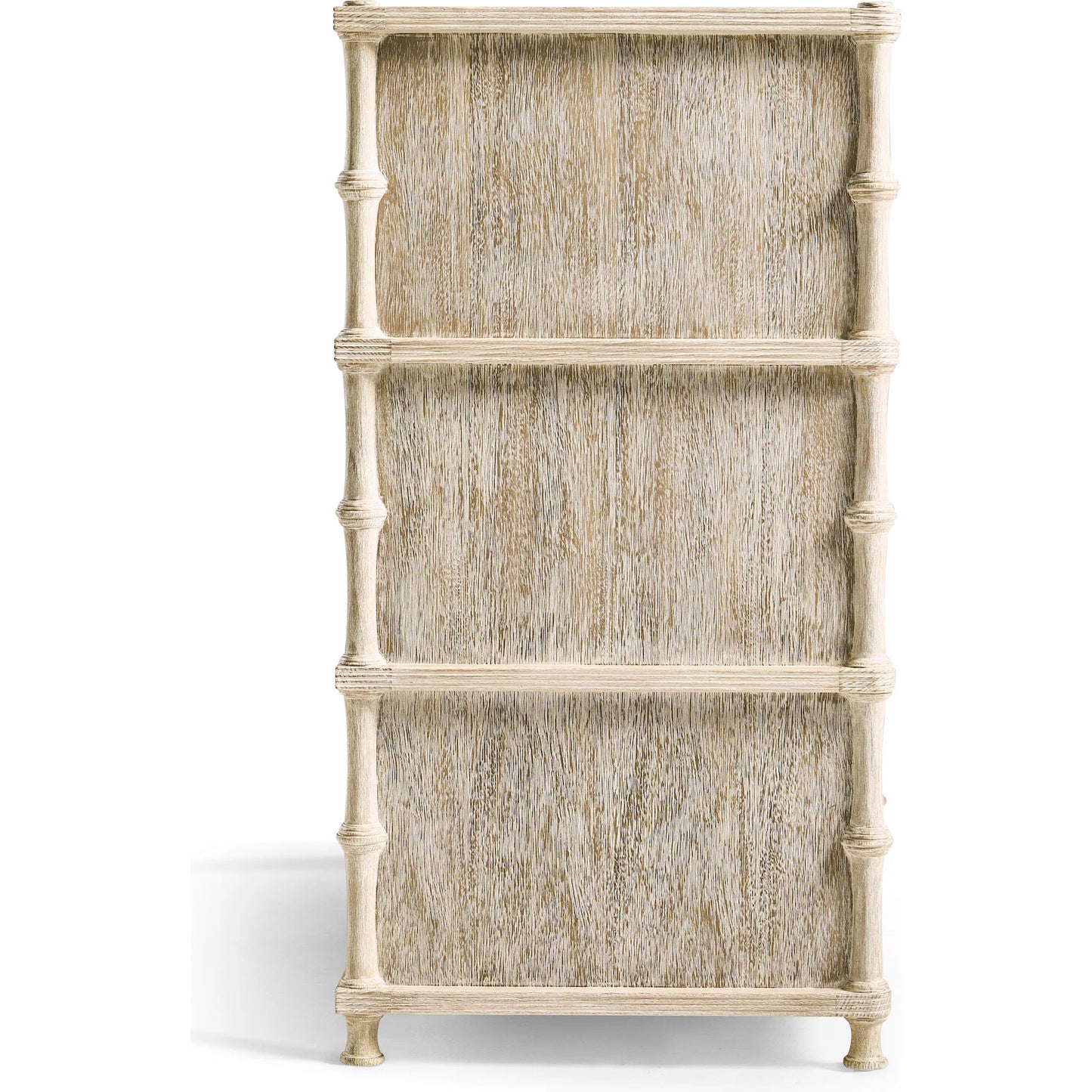 004 SI-2334493 | Additional Silo | Bywater Dresser by Jonathan Charles in beige and washed acacia. Made from oak, aluminum, acacia veneer, beech in a transitional style.