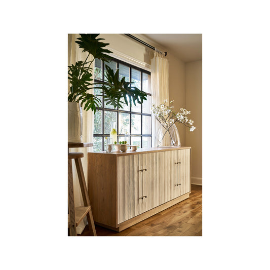 Weekender Camden Credenza by Coastal Living by Universal Furniture in white sand, sand dune. Made from unique in a modern style.