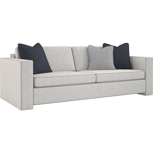001 SI-1955940 | Primary Silo | Welt Played 92" Sofa by Caracole in gray. Made from birch in a modern style.