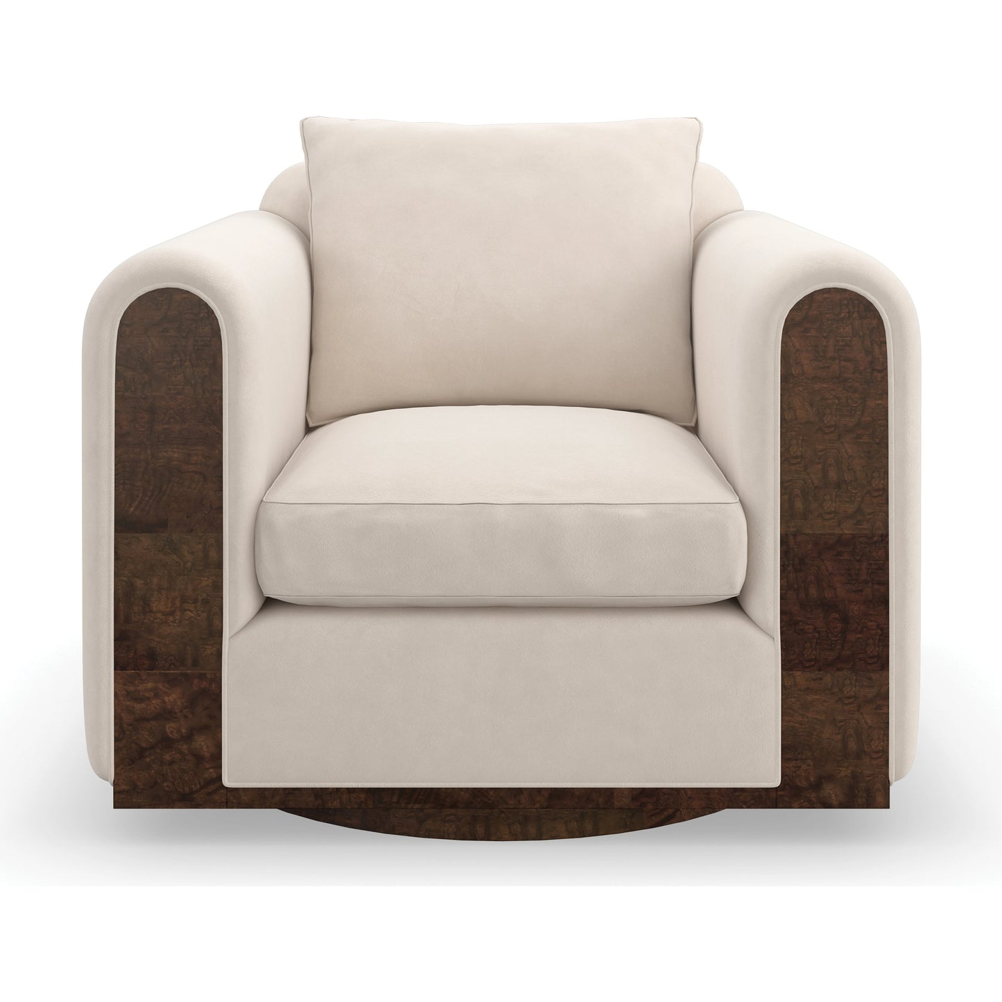 003 SI-2096018 | Additional Silo | Dimitri Chair by Caracole in galway burl. Made from birch in a modern style.