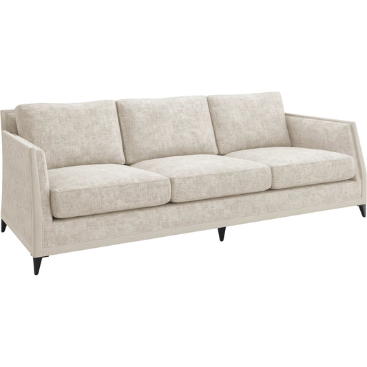 001 SI-2528137 | Primary Silo | Limitless Sofa by Caracole in beige and brushed deep bronze. Made from metal in a transitional style.