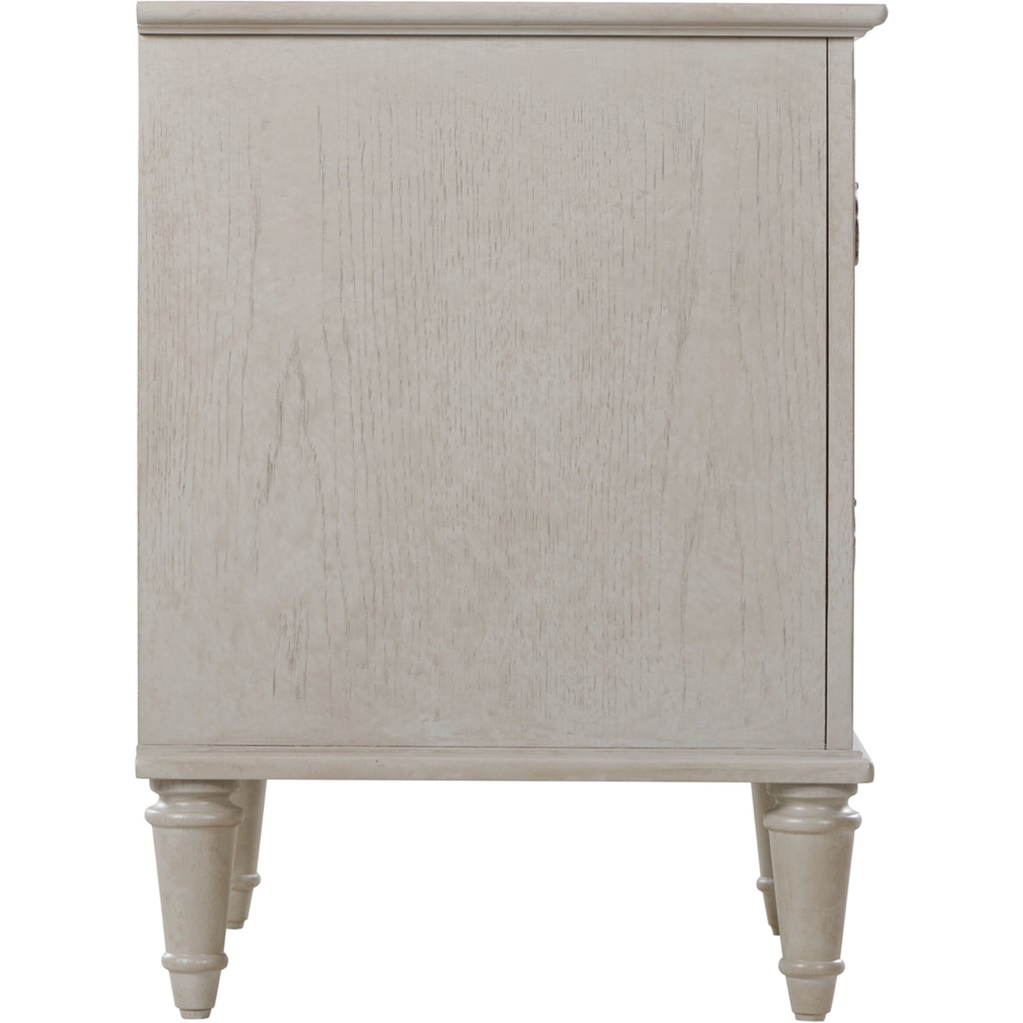 004 SI-2130658 | Additional Silo | Zest 2 Drawer Nightstand by Zest in gray and greige. Made from rubberwood, oak veneer in a modern style.