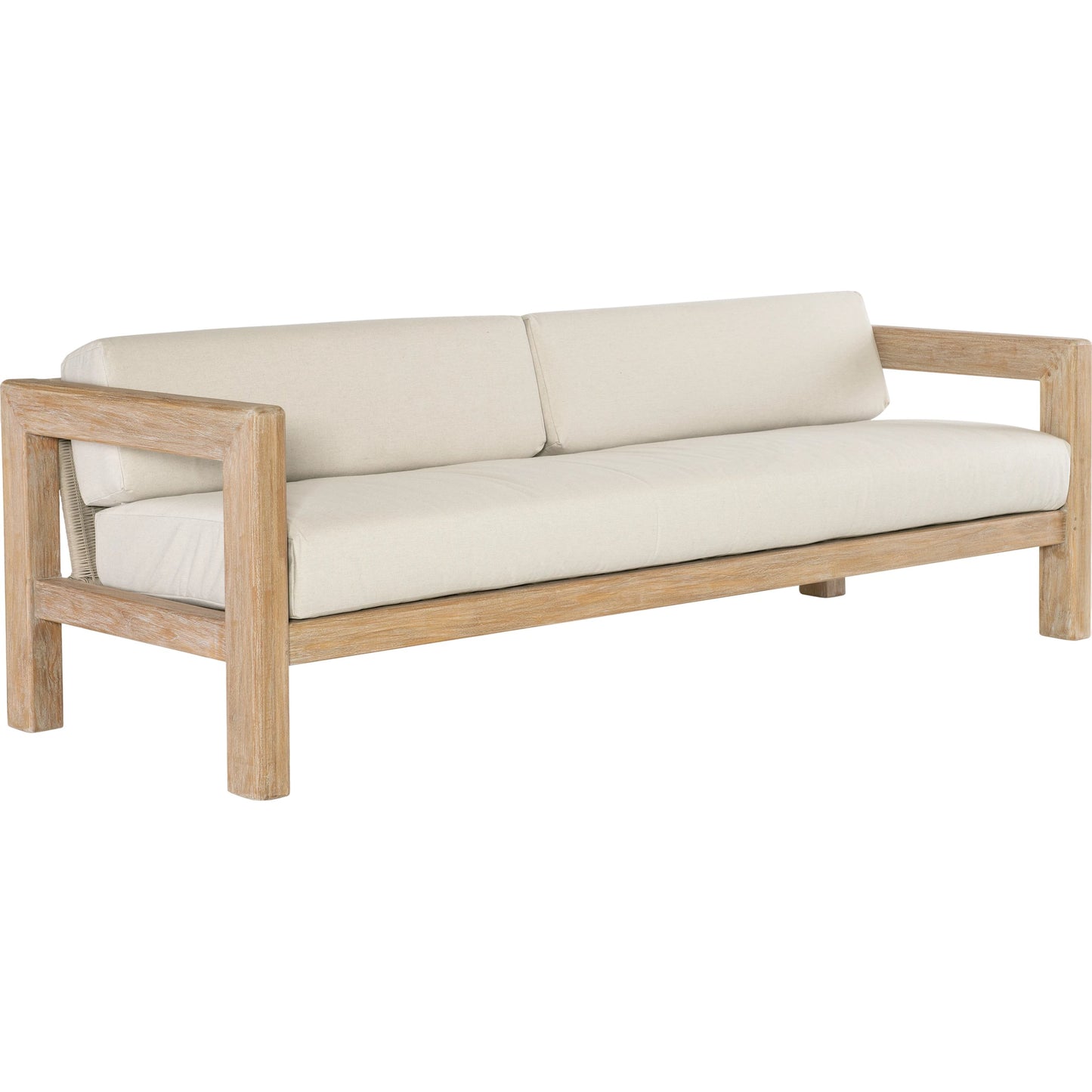 001 SI-2167244 | Primary Silo | Sedona Outdoor Sofa by Sunset West in teak. Made from teak in a modern style.