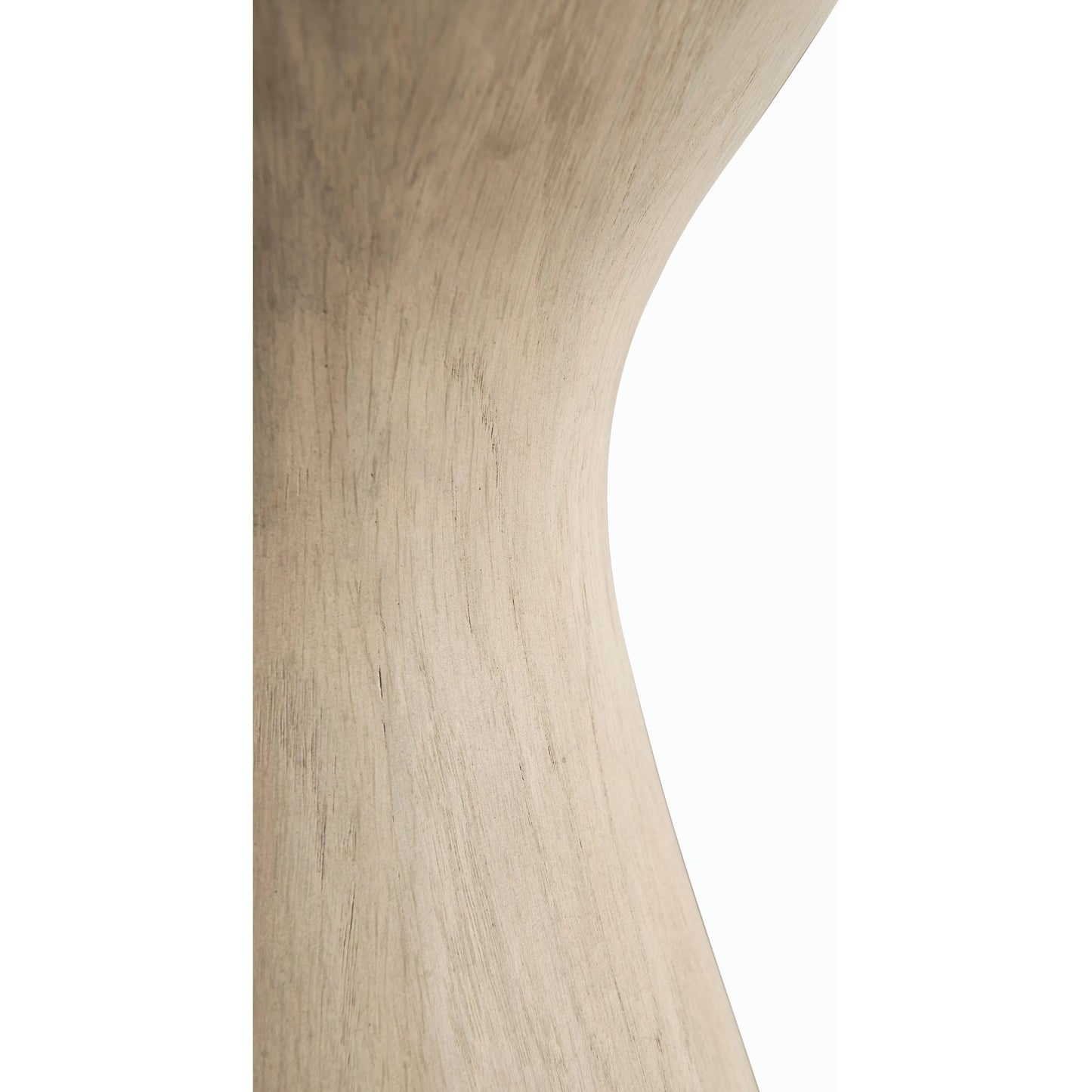 003 SI-2186272 | Closeup | Water Seamount Oak Buncher Table/Stool by Jonathan Charles in whitewash oak. Made from oak in a modern style.