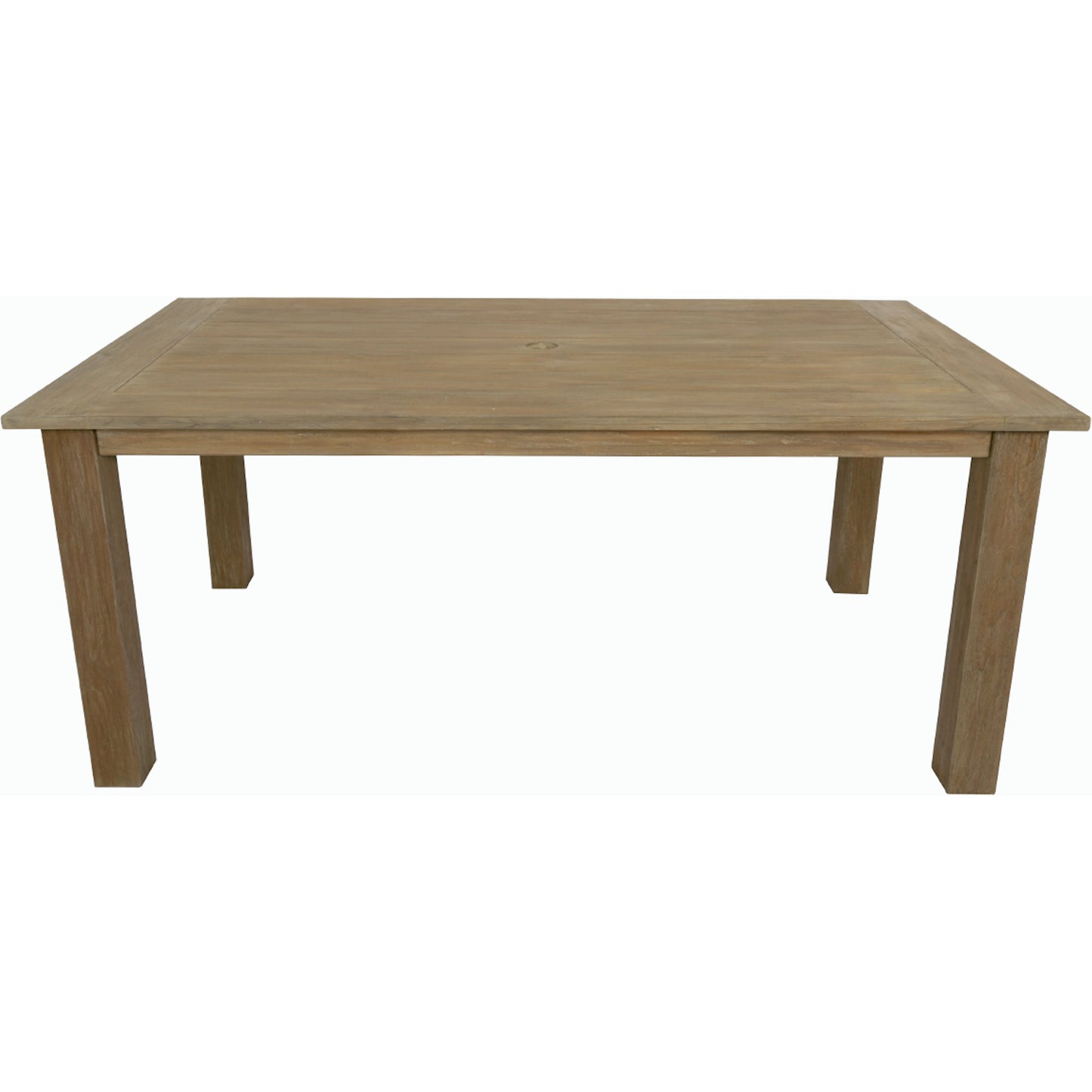 002 SI-2167233 | Additional Silo | Coastal Outdoor Teak 72" Dining Table by Sunset West in teak. Made from teak in a modern style.