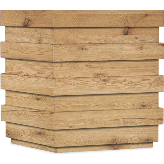 Brent Stepped Side Table by Hooker Furniture. Made from unique in a transitional style.