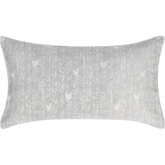001 SI-2223106 | Primary Silo | Lana 100% Cotton Gray Embroidered Pillow by Villa by Classic Home in gray. Made from 100% cotton in a transitional style.