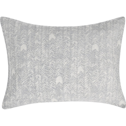Lana 100% Cotton Gray Embroidered Sham by Villa by Classic Home in gray. Made from 100% cotton in a transitional style.