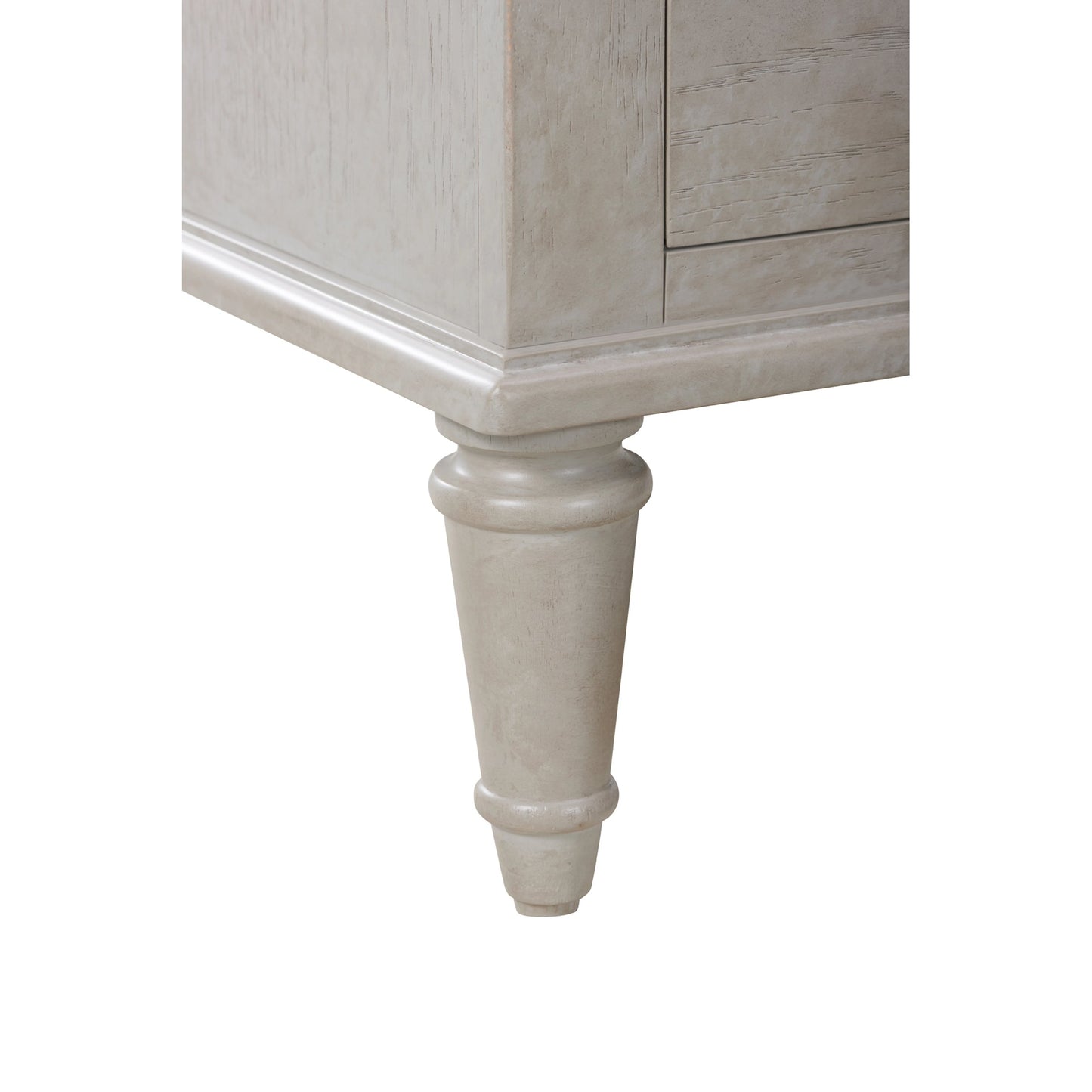 009 SI-2130643 | Closeup | Zest 6 Drawer Dresser by Zest in brown and greige. Made from rubberwood, oak veneer in a modern style.