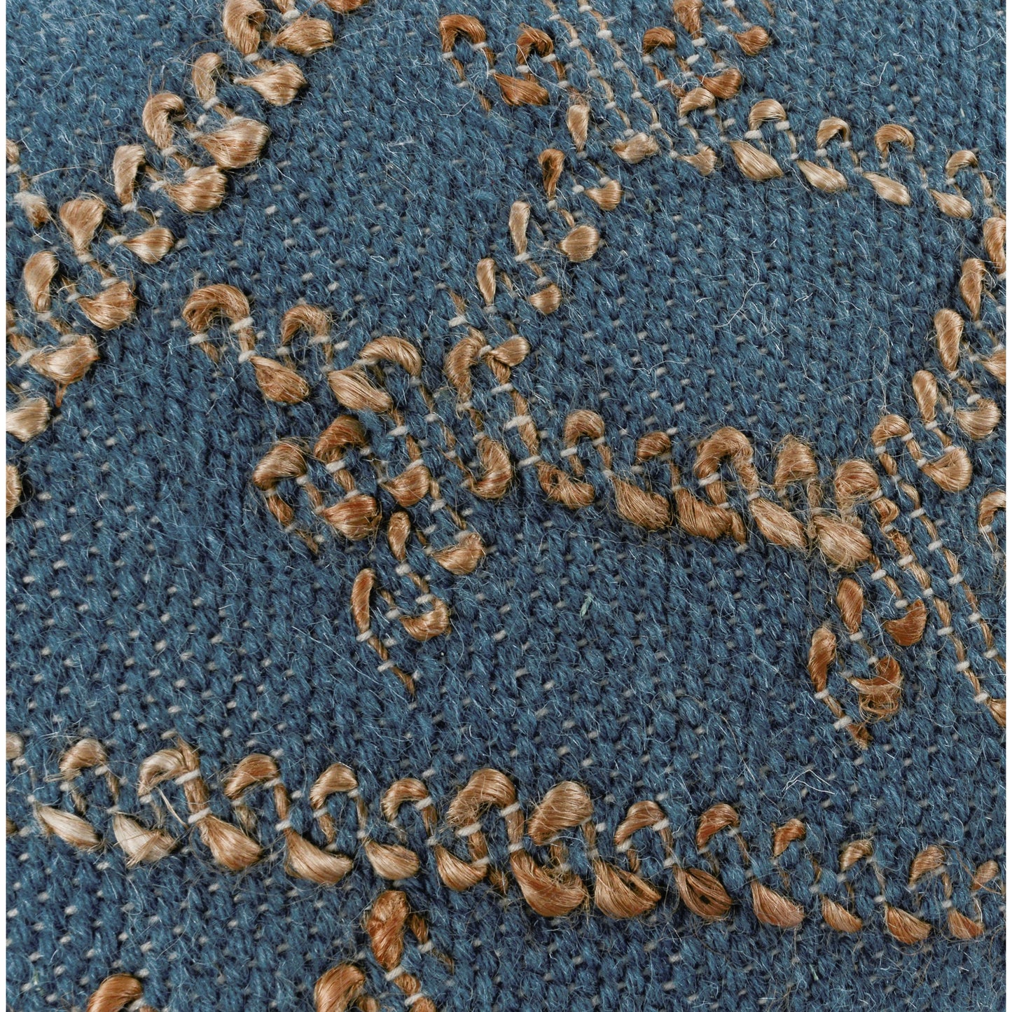 013 SI-2162483 | Closeup | Ferri Throw Pillow by Villa by Classic Home. Made from 90% wool, 10% jute in a modern style.