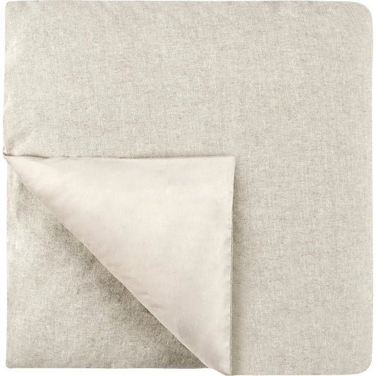 Talia Cotton Linen Blend Natural Duvet by Villa by Classic Home. Made from 100% solid cotton back in a transitional style.