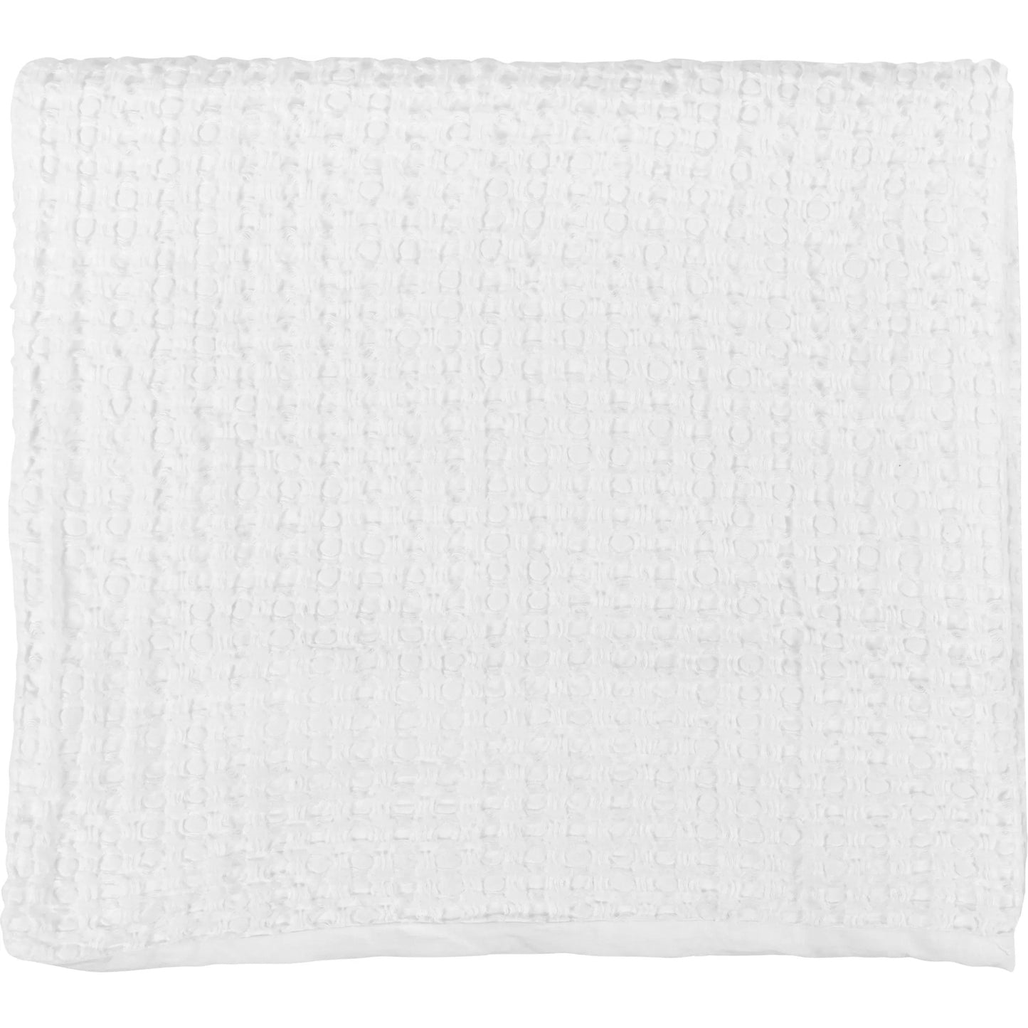 001 SI-2223176 | Primary Silo | Claire Linen White Queen Quilt by Villa by Classic Home in white. Made from 50% cotton/50% belgian flax linen in a unique style.