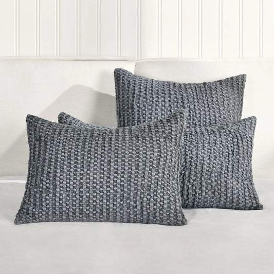 Colmar Natural Sham by Villa by Classic Home. Made from 50% cotton, 50% belgian flax linen in a transitional style.
