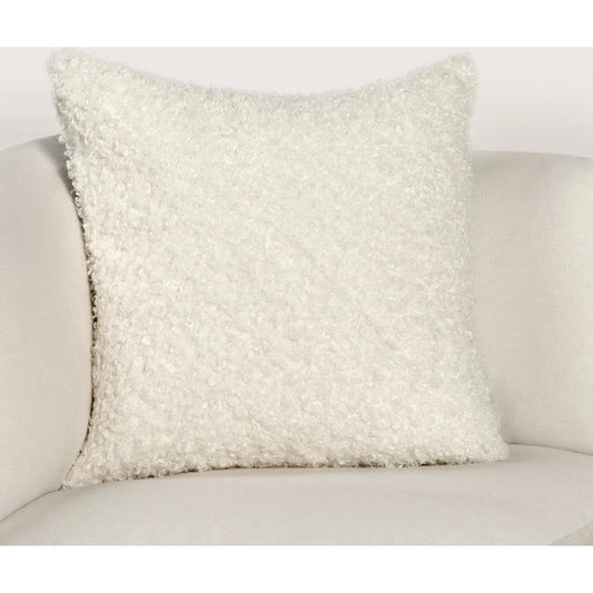 Carters Fabric Ivory Throw Pillow by Villa by Classic Home in ivory. Made from 100% polyester in a transitional style.