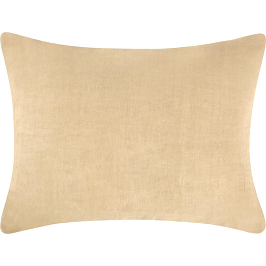 Paloma Hemp Ochre Sham by Villa by Classic Home. Made from 100% hemp in a transitional style.
