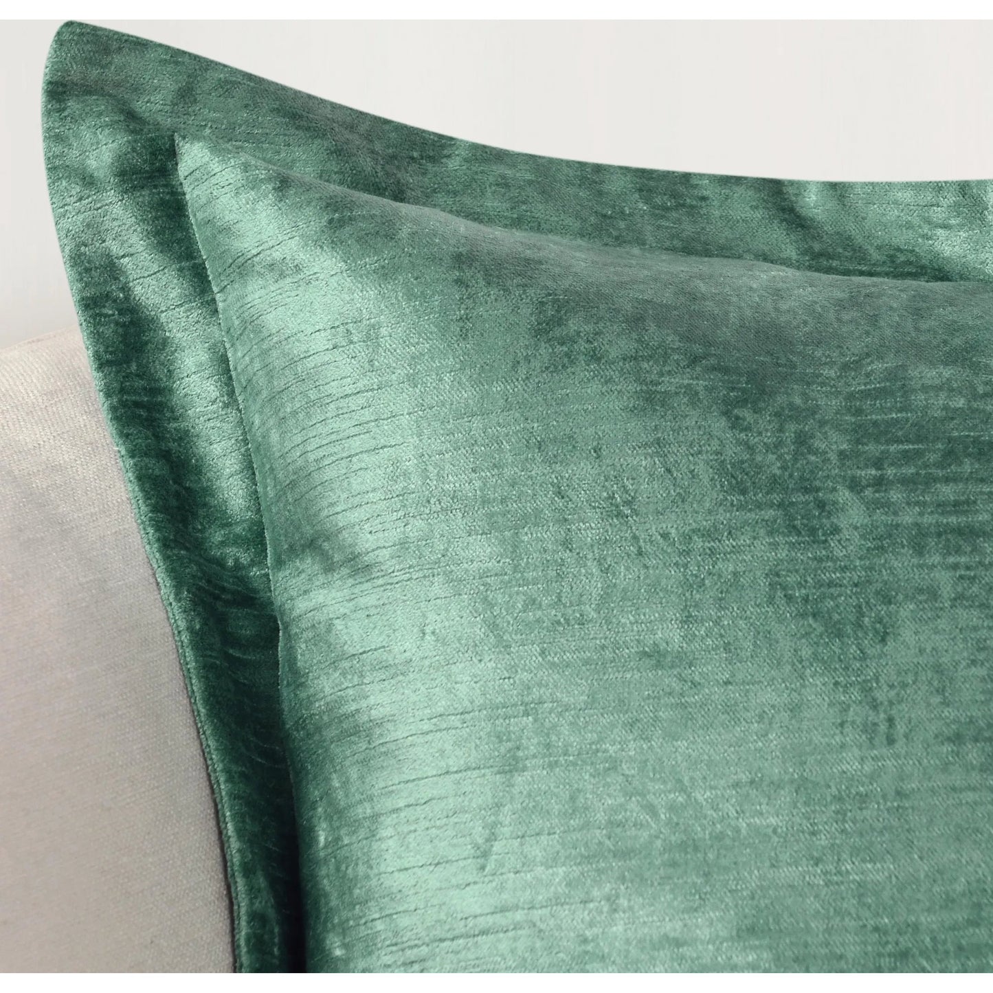 015 SI-2243866 | Closeup | Bryce Velvet Throw Pillow by Villa by Classic Home. Made from 100% rayon velvet in a modern style.
