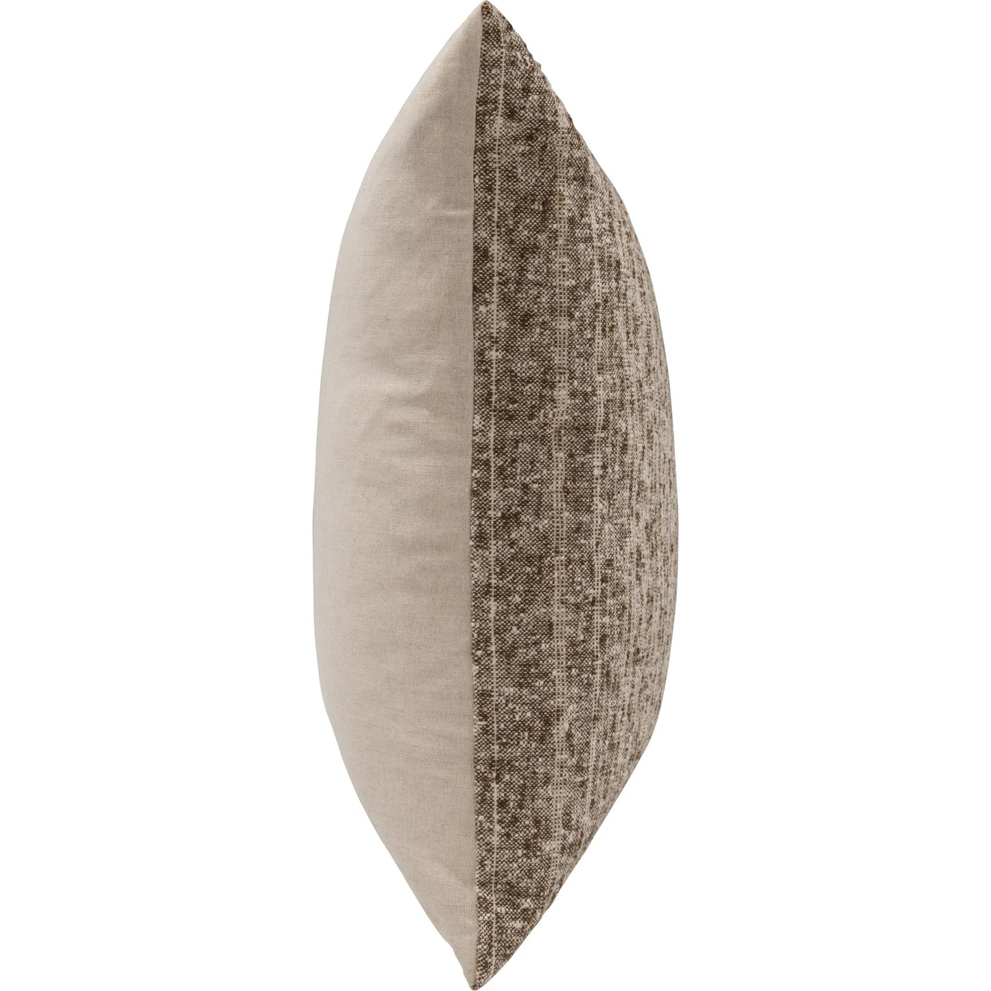 009 SI-2355302 | Additional Silo | Beryl Linen Blend Fabric Throw Pillow by Villa by Classic Home in cocoa brown. Made from unique in a unique style.