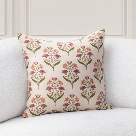 Bluffs Linen Throw Pillow by Villa by Classic Home in olive green. Made from 100% linen in a unique style.