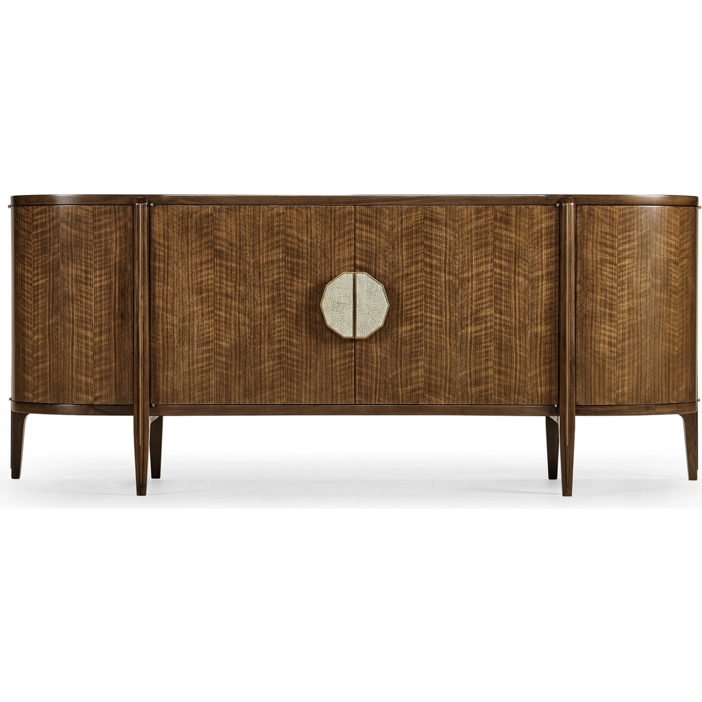 002 SI-1991100 | Additional Silo | Toulouse Sideboard by Jonathan Charles in walnut. Made from walnut quarter figured veneer in a modern style.