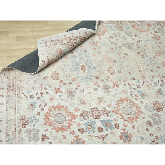 Valora Rug - VA1939 by Kalaty in white. Made from cotton in a unique style.