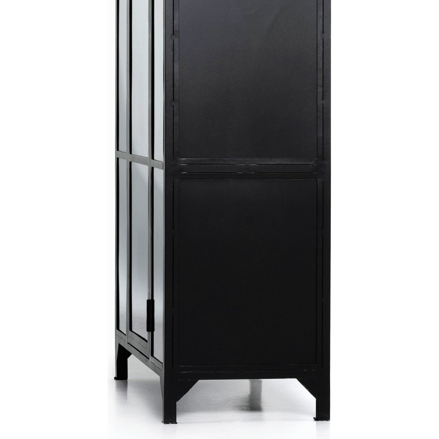 033 S-338876 | Closeup | Belmont Cabinet by Four Hands. Made from iron in a transitional style.