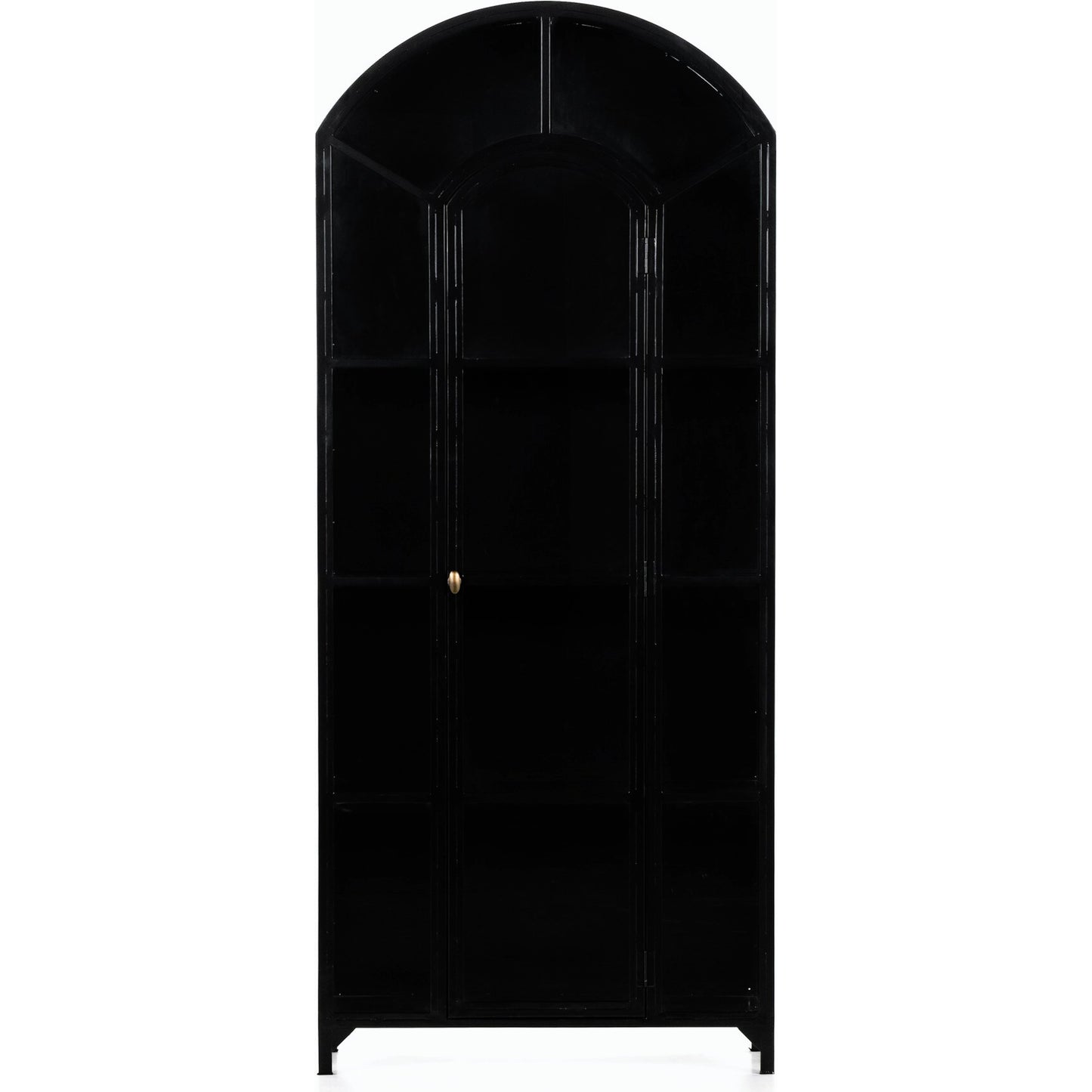 027 S-338876 | Additional Silo | Belmont Cabinet by Four Hands. Made from iron in a transitional style.
