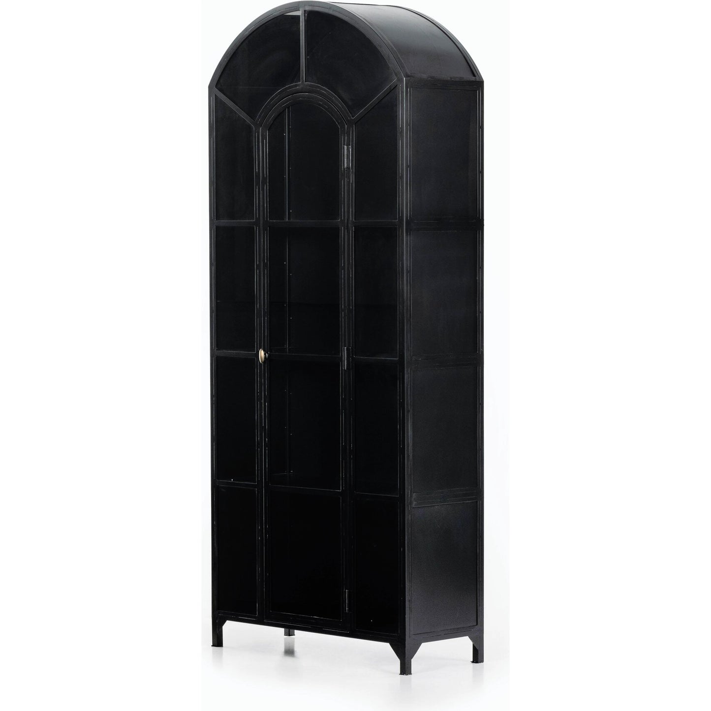 002 S-338876 | Primary Silo | Belmont Cabinet by Four Hands. Made from iron in a transitional style.