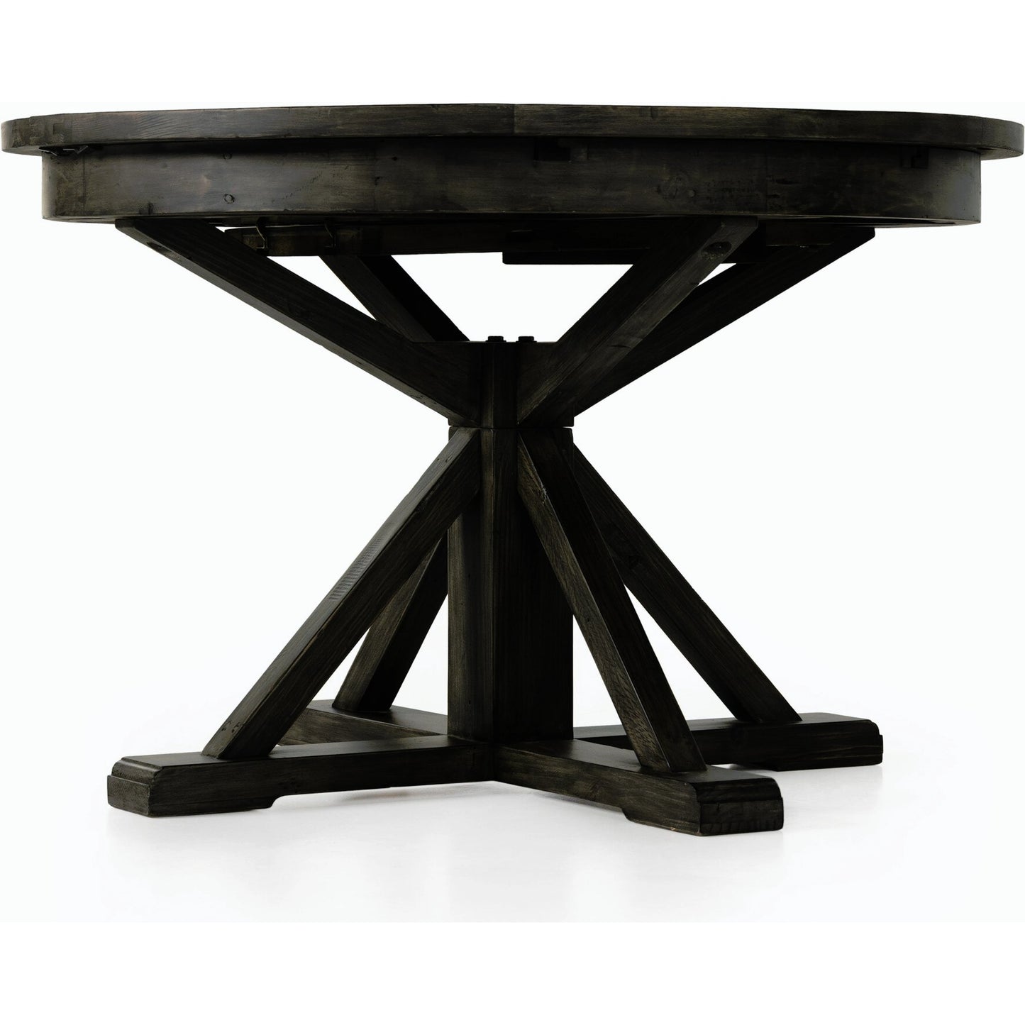 047 SR-711850 | Closeup | Cintra Extension Dining Table by Four Hands. Made from solid mixed reclaimed wood in a cottage & farmhouse style.
