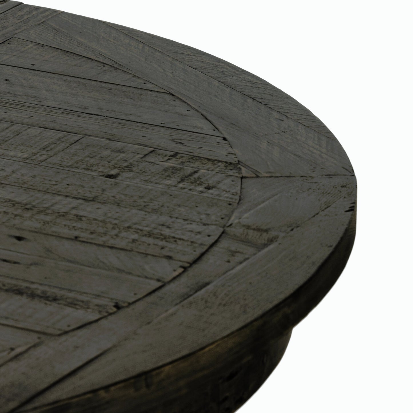 050 SR-711850 | Closeup | Cintra Extension Dining Table by Four Hands. Made from solid mixed reclaimed wood in a cottage & farmhouse style.