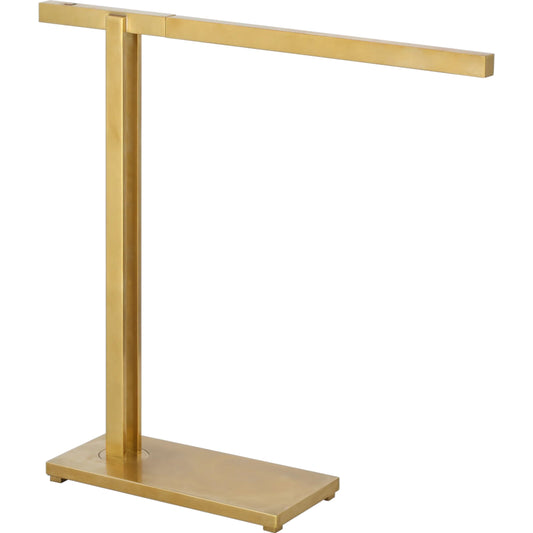 Stagger Small Table Lamp by Visual Comfort & Co.. Made from aluminum or brass in a transitional style.