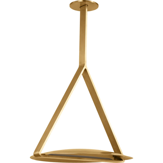 Cymbal Large Pendant by Visual Comfort & Co.. Made from brass in a modern style.