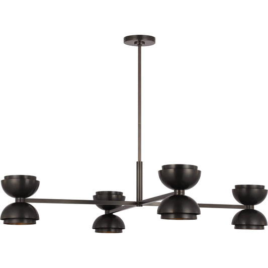 Shanti X-Large Chandelier by Visual Comfort & Co.. Made from steel or brass in a modern style.