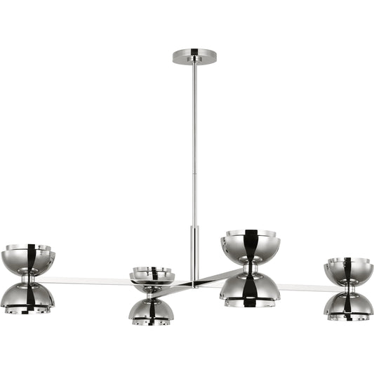 Shanti X-Large Chandelier by Visual Comfort & Co.. Made from steel or brass in a modern style.