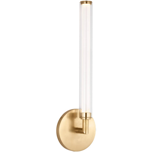 Poza 16" Sconce by Visual Comfort & Co.. Made from brass in a modern style.