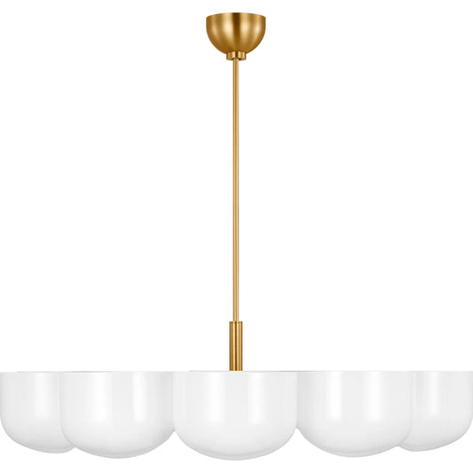 Cheverny Large Chandelier by Visual Comfort & Co.. Made from steel in a modern style.