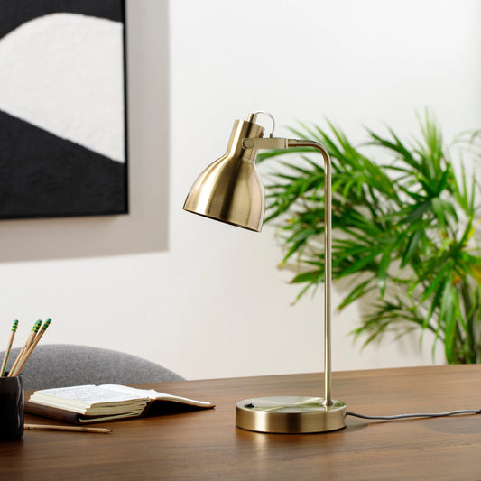 Verdon - 32545 by Livabliss in body: metallic - brass, base: metallic - brass, shade: metallic - brass and platedplated. Made from shade (outside): metal, body: metal, base: metal in a modern style.