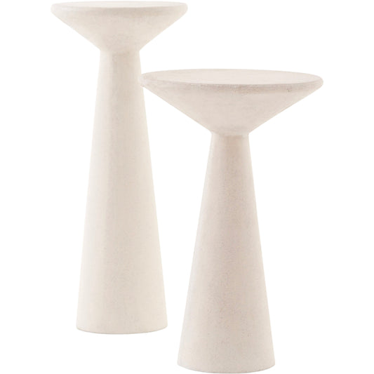 Ravine Concrete Accent Tables by Four Hands. Made from concrete in a modern style.