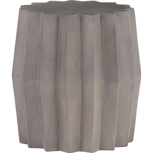 001 SI-1715375 | Primary Silo | Gem Outdoor End Table by Four Hands. Made from concrete in a modern style.