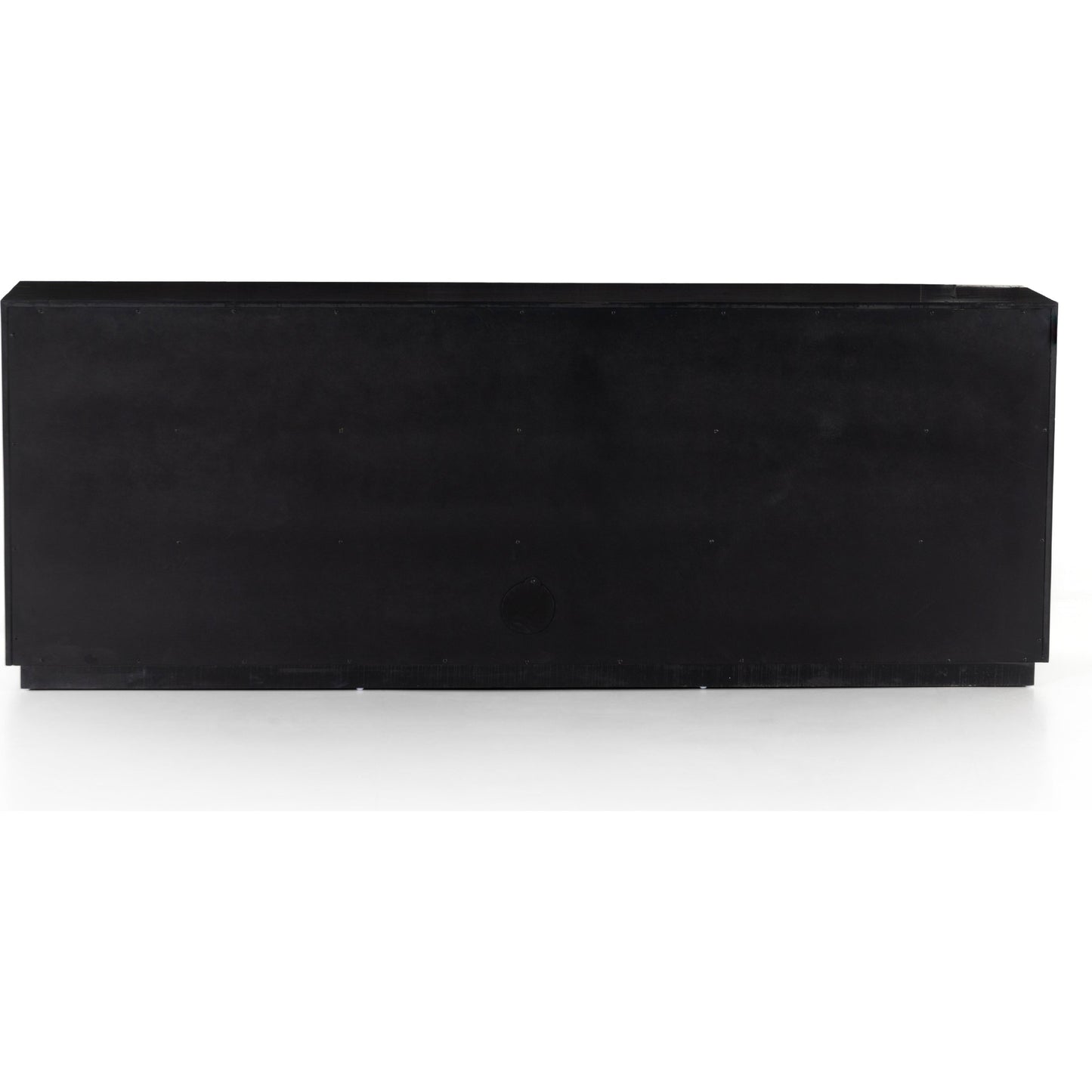 009 S-279530 | Additional Silo | Suki Large Media Console by Four Hands in burnished black. Made from resawn mixed wood, mixed wood solid in a modern style.