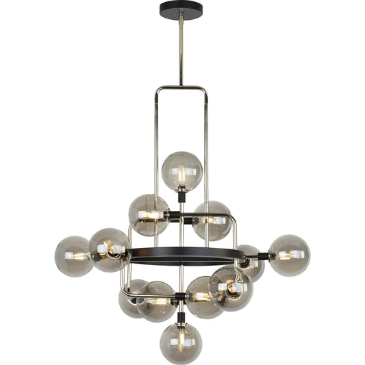 Viaggio Chandelier by Tech Lighting. Made from metal in a modern style.