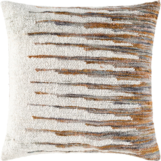Vibe Pillow - 13670 by Livabliss in dark brown, brown. Made from 80% viscose, 20% cotton, 80% polyester in a eclectic & global style.