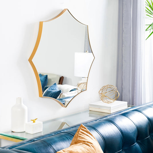 Virgo - 29218 by Surya in gold and hand painted. Made from manufactured wood in a transitional style.