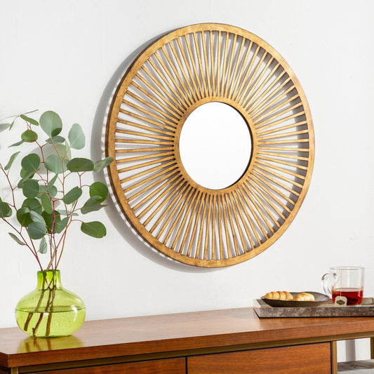 Vision - 30072 by Surya in gold and powder coatedantiqued. Made from metal in a transitional style.