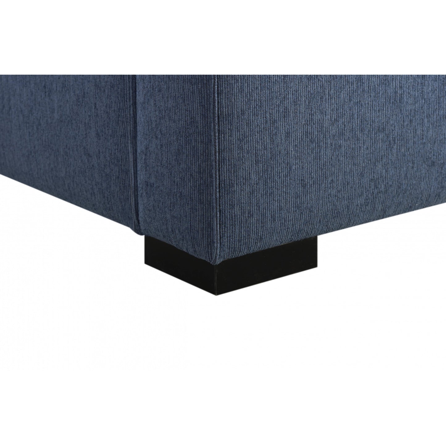 027 SI-2130649,SI-2130650 | Closeup | Zest Wide Upholstered Bed by Zest. Made from rubberwood, fabric in a modern style.